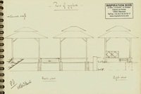 Gazebos avec spa en bois, salon ext�rieur et cuisine d'�t� sur mesure