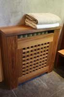 Cache-radiateur en bois sur mesure