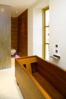 Baignoire en bois rectangle en Teck - sur mesure, 1 ou 2 places