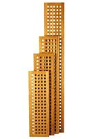 Caillebotis en Teck rectangles